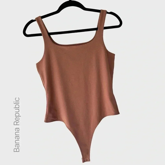 BANANA REPUBLIC TANK STYLE THONG BODYSUIT | SMALL - Picture 1 of 9